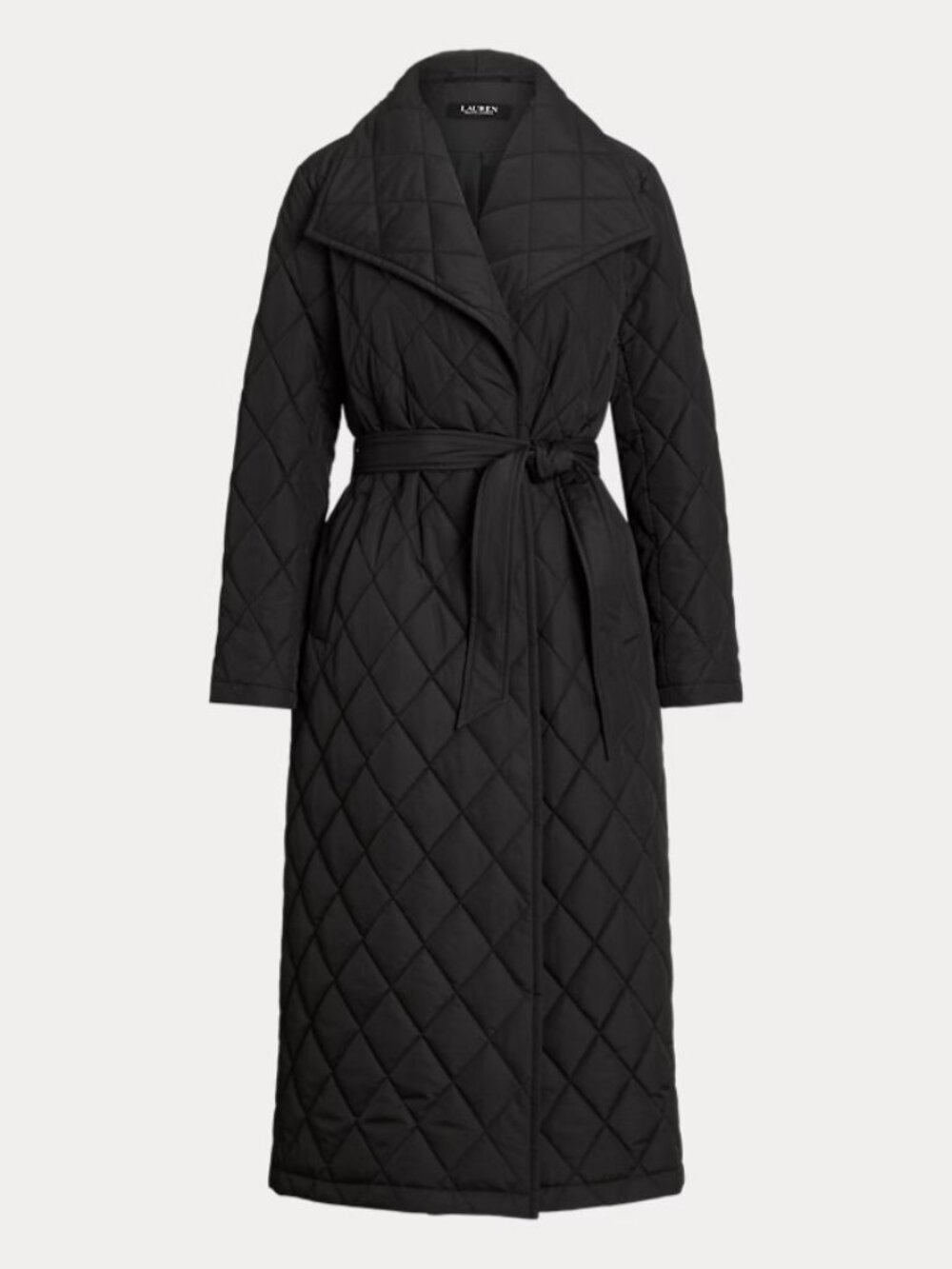 Lauren Quilted Wrap Coat